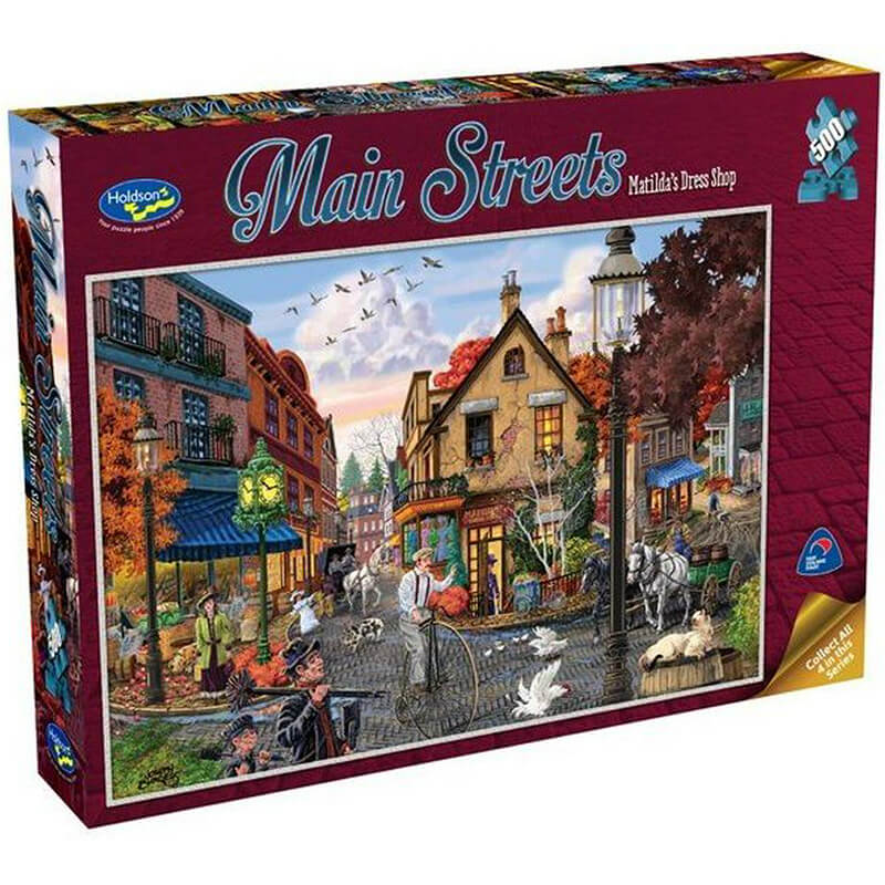 Matilda's Dress Shop by Joseph Burgess 500pc Puzzle