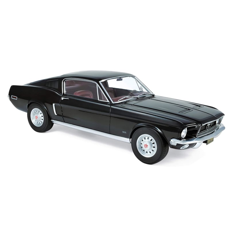 Norev 1/12 Ford Mustang Fastback 1968 (Black)