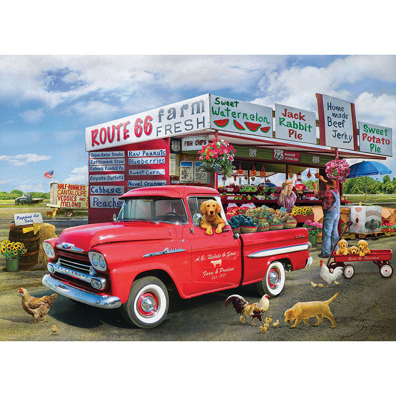 The Apache Truck (1958 Chevrolet Apache 3100) 1000pc Puzzle