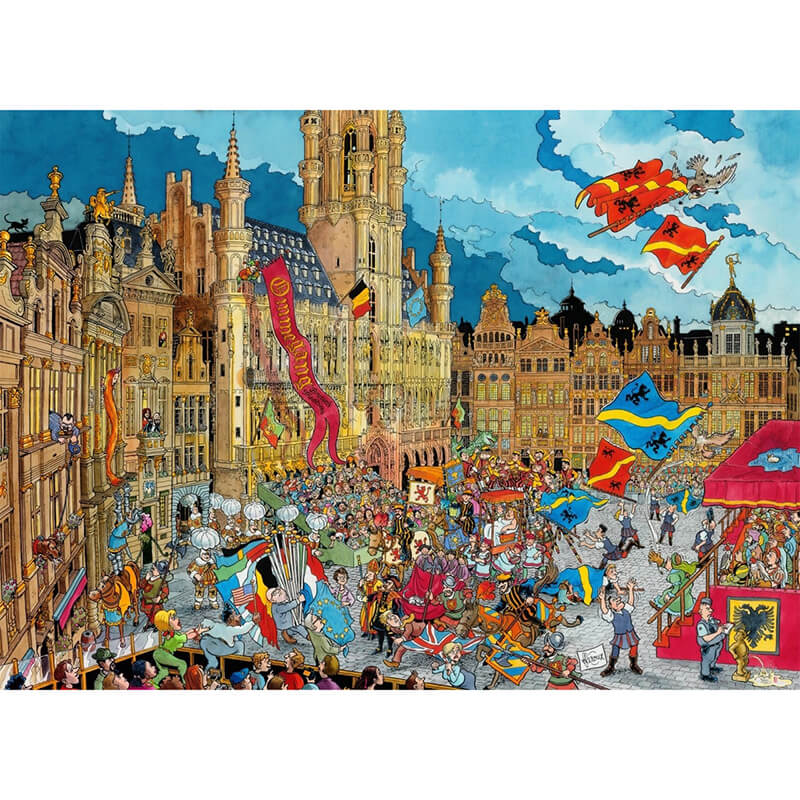 Bruxelles - Brussel 925pcs Puzzle