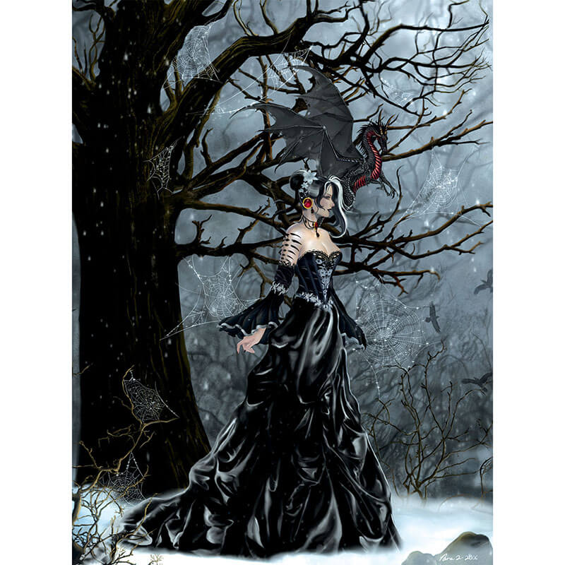 Queen of Shadows by Nene Thomas 1000pc Puzzle