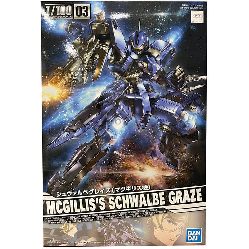 Bandai 1/100 Mcgillis's Schwalbe Graze Kit