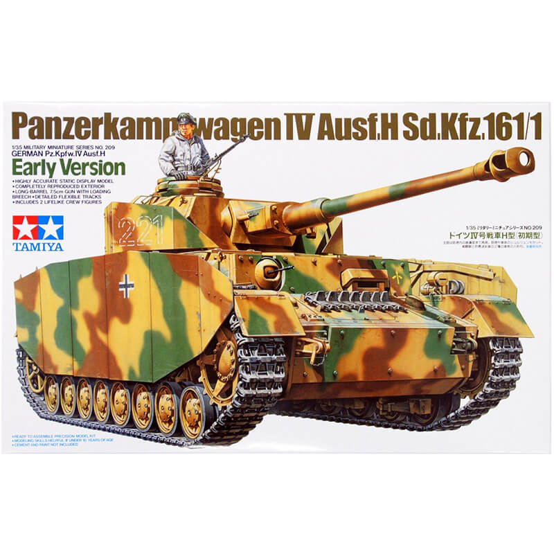 Tamiya 1/35 German Pz.Kpfw.IV Ausf.H Early Version Kit