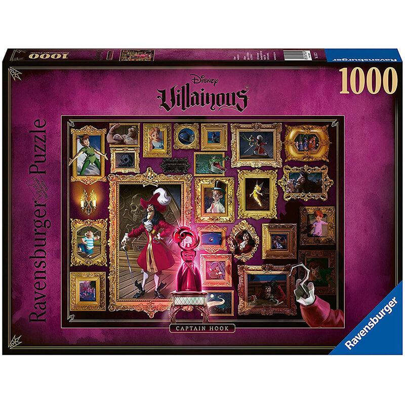 Disney Villainous Captain Hook 1000pcs Puzzle