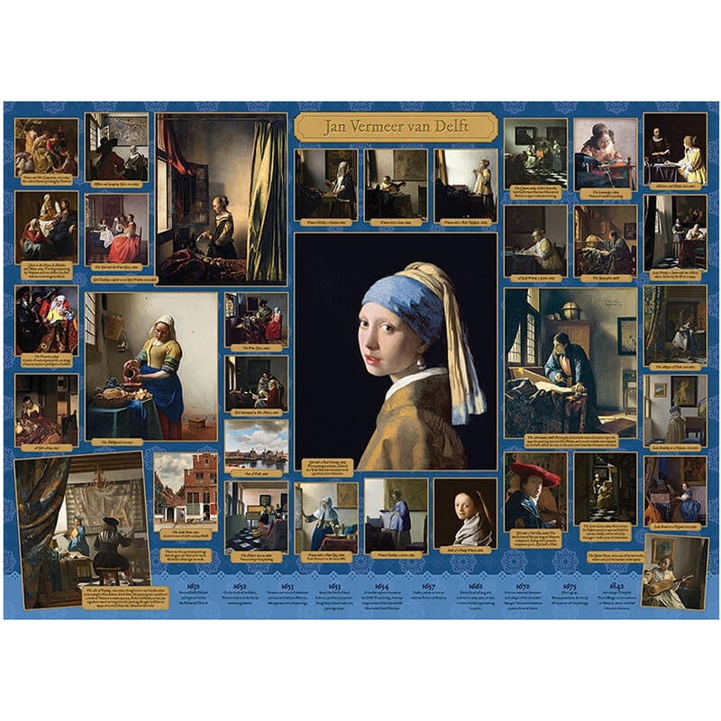 Vermeer 1000pc Puzzle