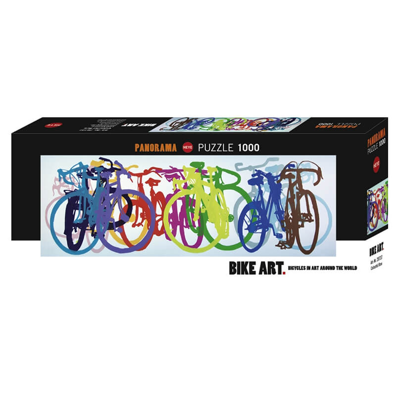 Colourful Row 1000pcs Puzzle