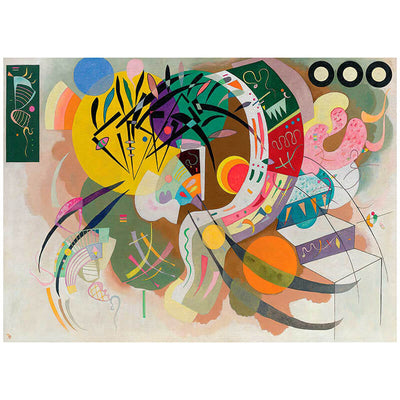 Dominant Curve By Wassily Kandinsky 1000pc Puzzle