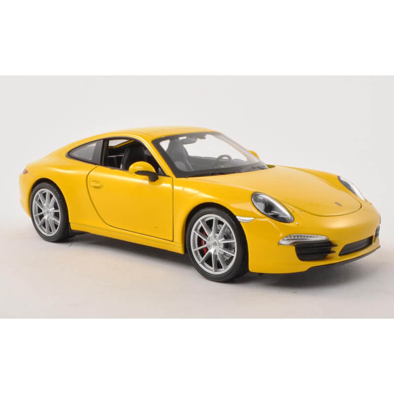 Welly 1/24 Porsche 911 (991) Carrera S (Yellow)