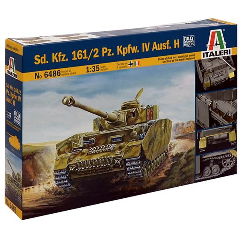Italeri 1/35 Sd. Kfz. 161/2 Pz. Kpfw. IV Ausf. H Kit