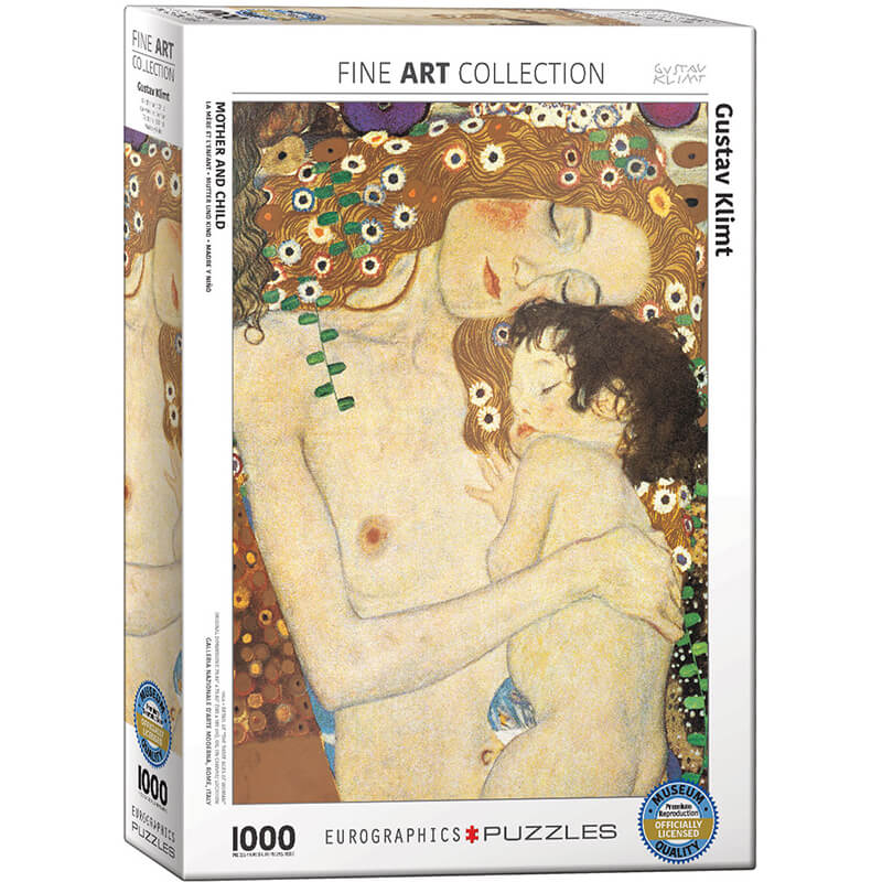 Mother And Child By Gustav Klimt 1000pc Puzzle