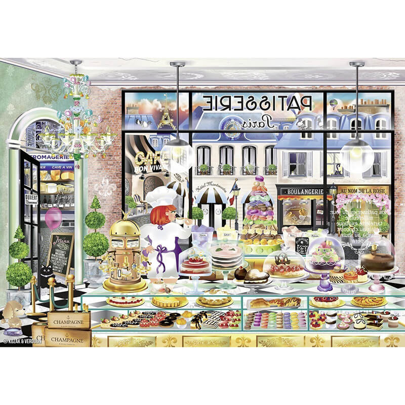 Wanderlust Good Morning Paris 1008pcs Puzzle