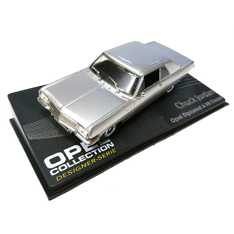 MAG 1/43 Opel Diplomat A V8 Coupe (Chuck Jordan) (Silver)