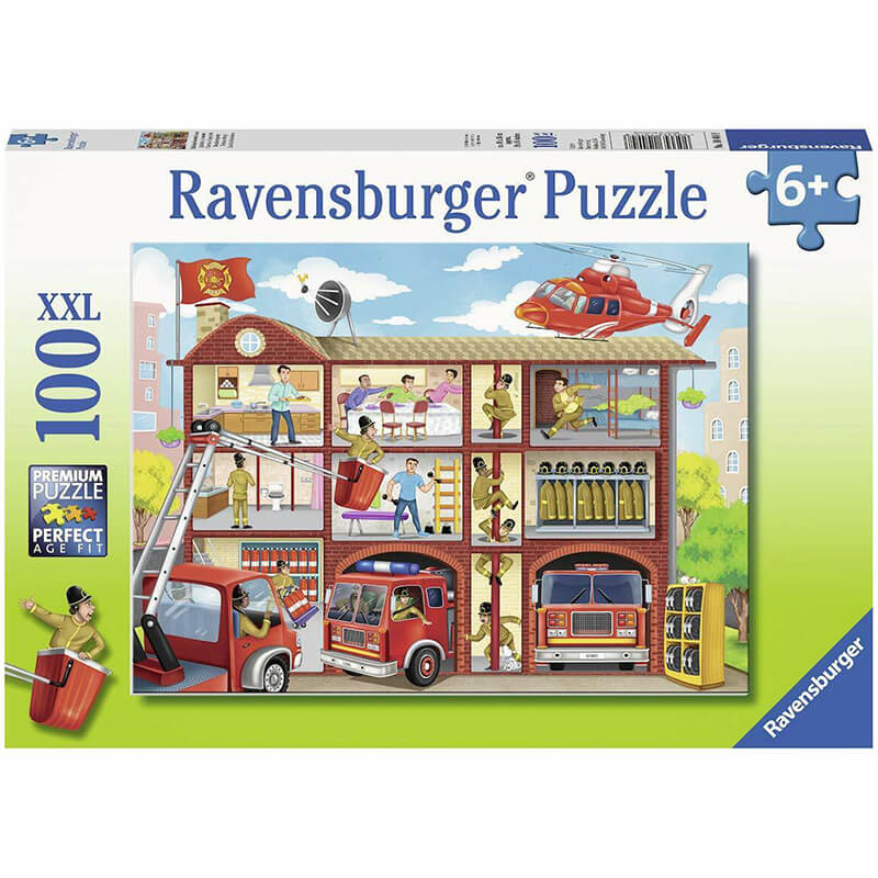 Firehouse Frenzy 100pcs Puzzle