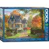The Blue Country House by Dominic Davison 1000pc Puzzle