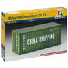 Italeri 1/24 Shipping Container 20 Ft. Kit