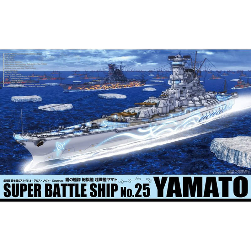 Aoshima 1/700 Super Battle Ship Yamato Kit