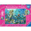 Underwater Beauties Met Glitter 100pcs Puzzle