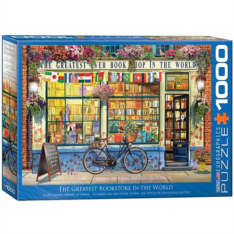 The Greatest Bookstore In The World 1000pc Puzzle