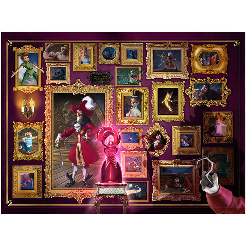 Disney Villainous Captain Hook 1000pcs Puzzle