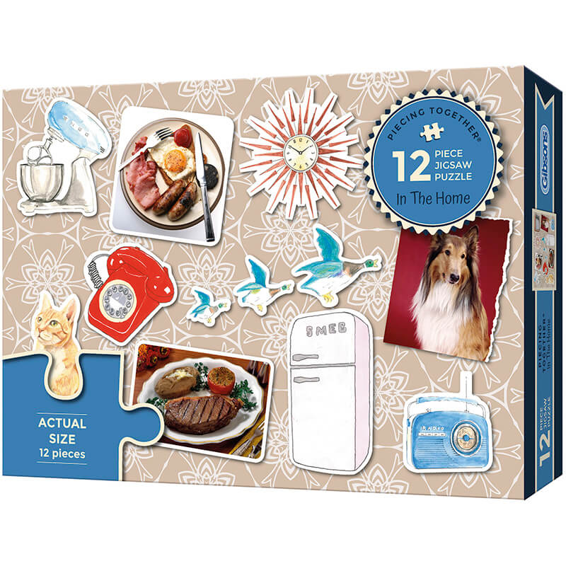 Piecing Together In Home 12pc Puzzle