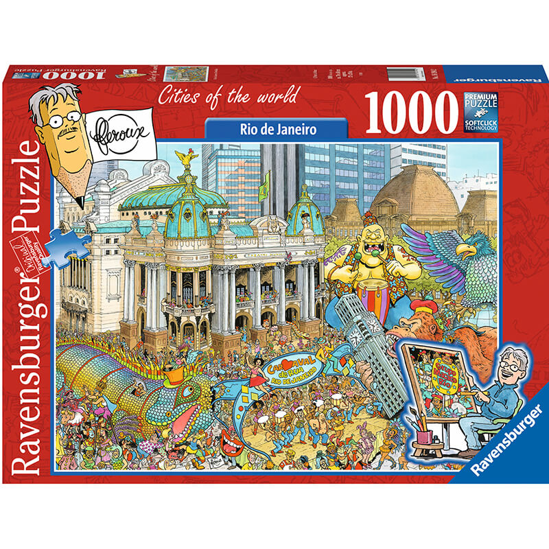 Rio de Janeiro, Cinelandia 1000pcs Puzzle