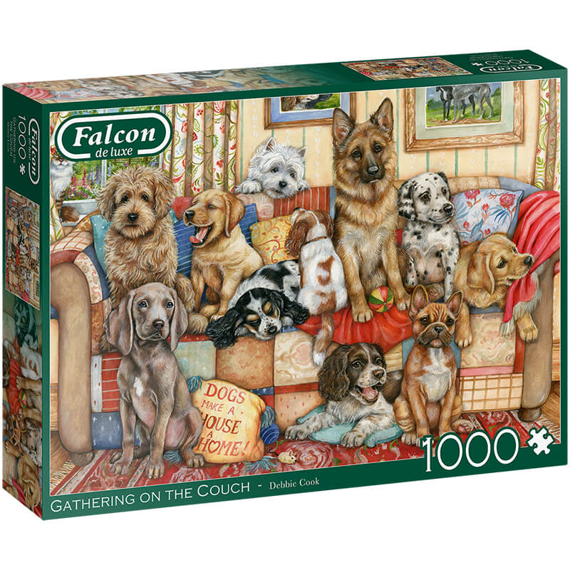 Gathering on the Couch By Debbie Cook 1000pc Puzzle
