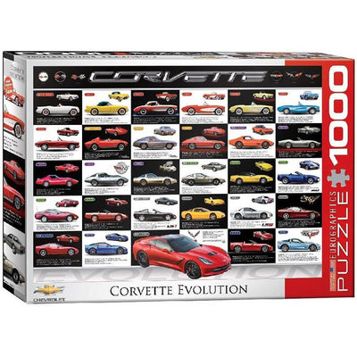 Corvette Evolution 1000pc Puzzle
