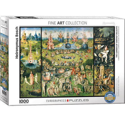 The Garden of Earthly Delights by Heironymus Bosch 1000pc Puzzle