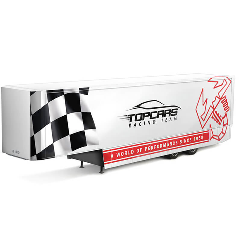Italeri 1/24 Racing Trailer Kit