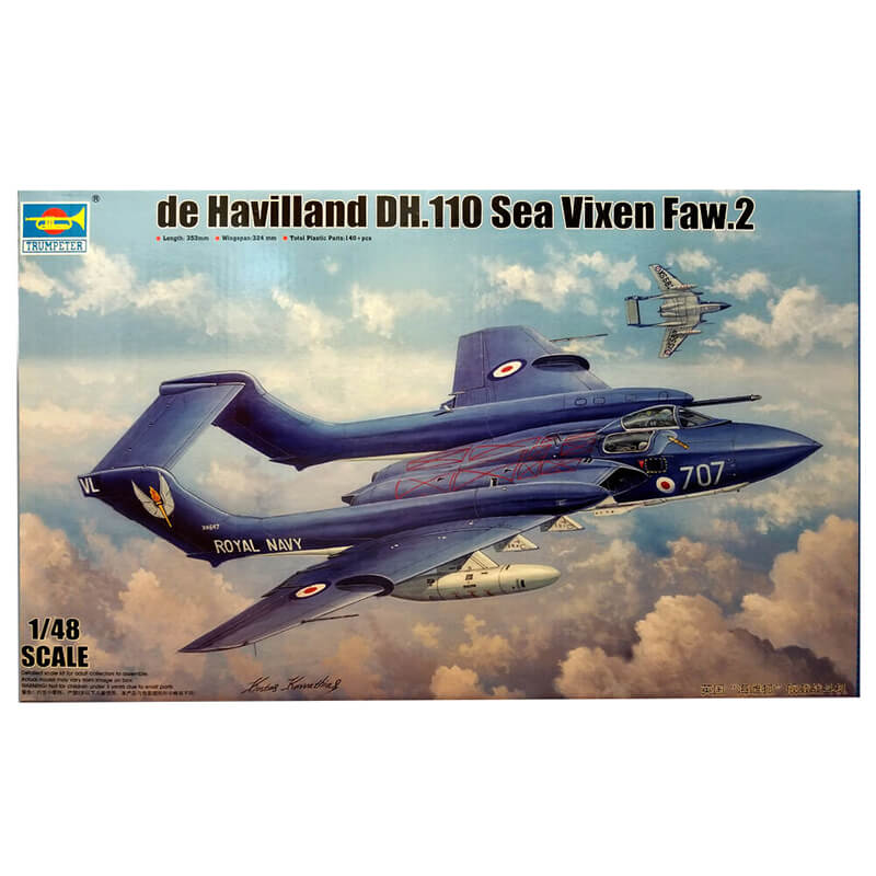Trumpeter 1/48 de Havilland DH.110 Sea Vixen Faw.2 Kit