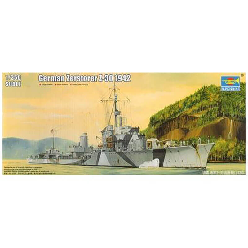 Trumpeter 1/350 German Zerstorer Z-30 1942 Kit