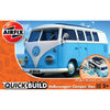 Airfix Quick Build Volkswagen Camper Van (Blue) Kit
