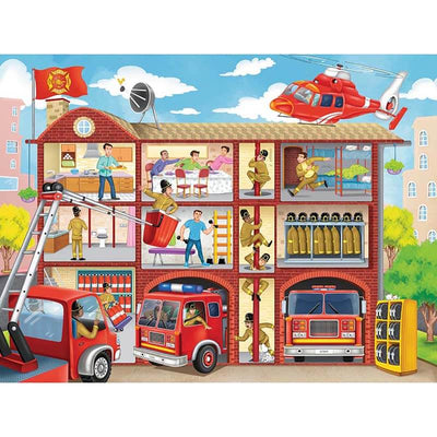 Firehouse Frenzy 100pcs Puzzle
