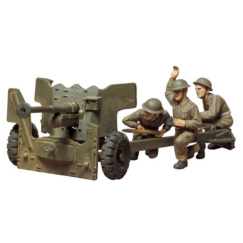 Tamiya 1/35 British Army 6Pounder Anti-Tank Gun Kit
