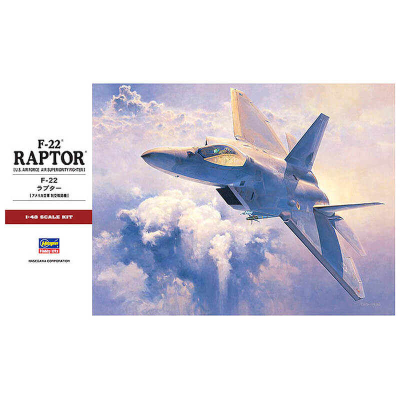 Hasegawa 1/48 F-22 Raptor Kit