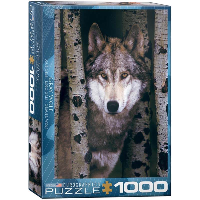 Gray Wolf 1000pc Puzzle