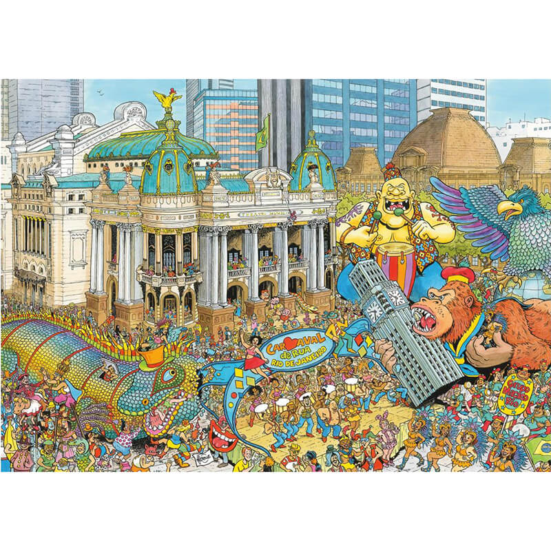 Rio de Janeiro, Cinelandia 1000pcs Puzzle