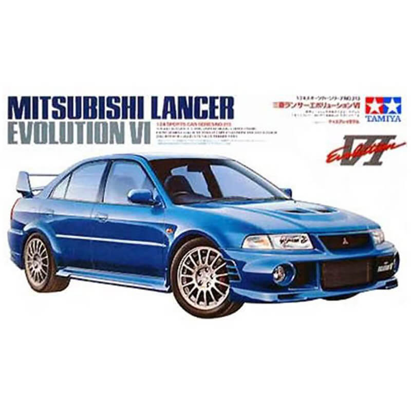 Tamiya 1/24 Mitsubishi Evolution Lancer Evoution VI Kit