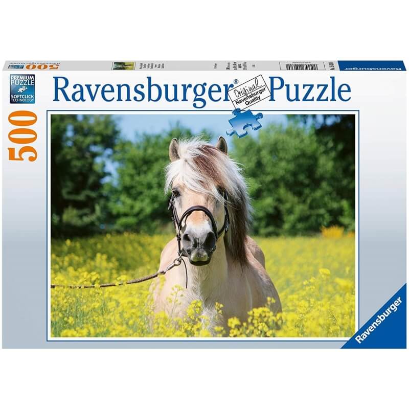 White Horse 500pcs Puzzle