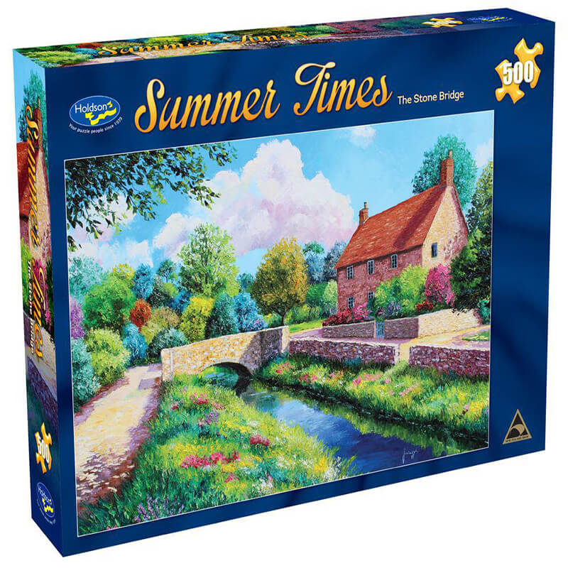 The Stone Bridge by Jean Marc Janiaczyk 500pc Puzzle
