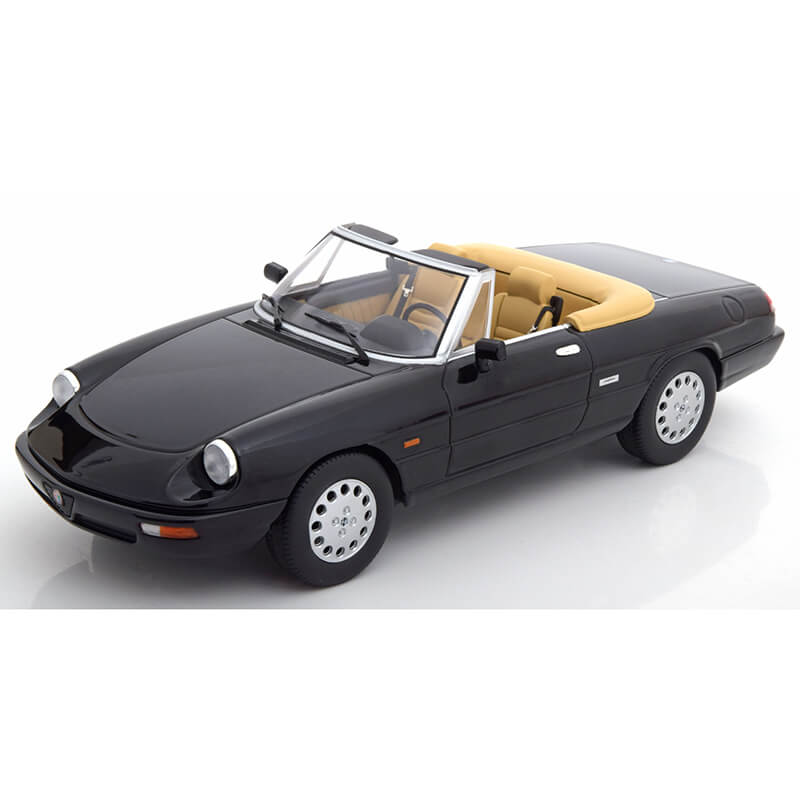 KK-Scale 1/18 Alfa Romeo Spider 4 (1990) (Black)