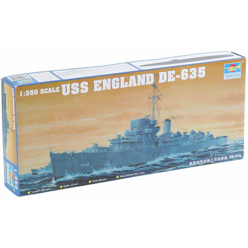 Trumpeter 1/350 USS England DE-635 Kit