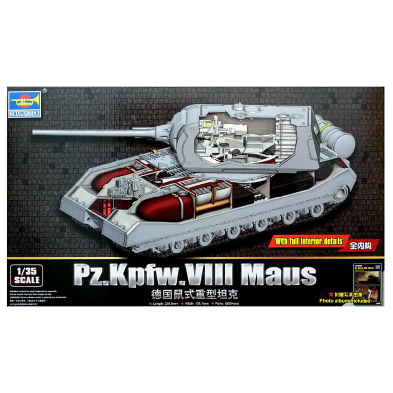 Trumpeter 1/35 Pz.Kpfw.VIII Maus Kit