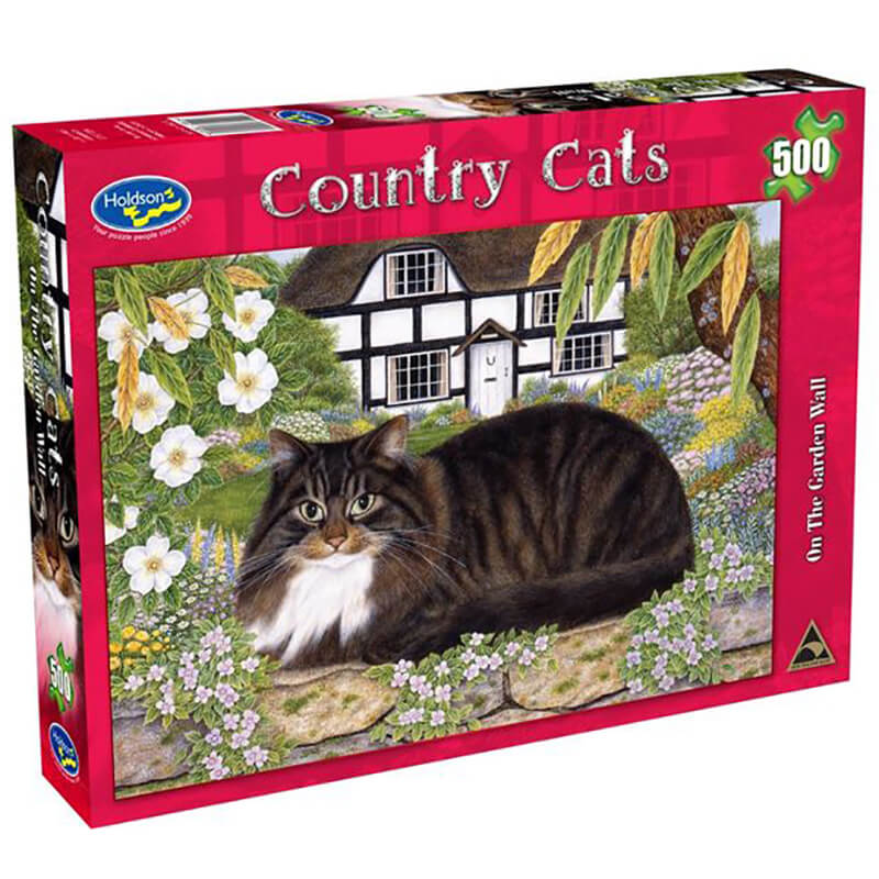 On The Garden Wall by Anne Mortimer 500pcs Puzzle