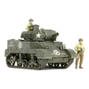 Tamiya 1/35 U.S. Howitzer Motor Carriage M8 "Awaiting Orders" Set (w/3 Figures) Kit