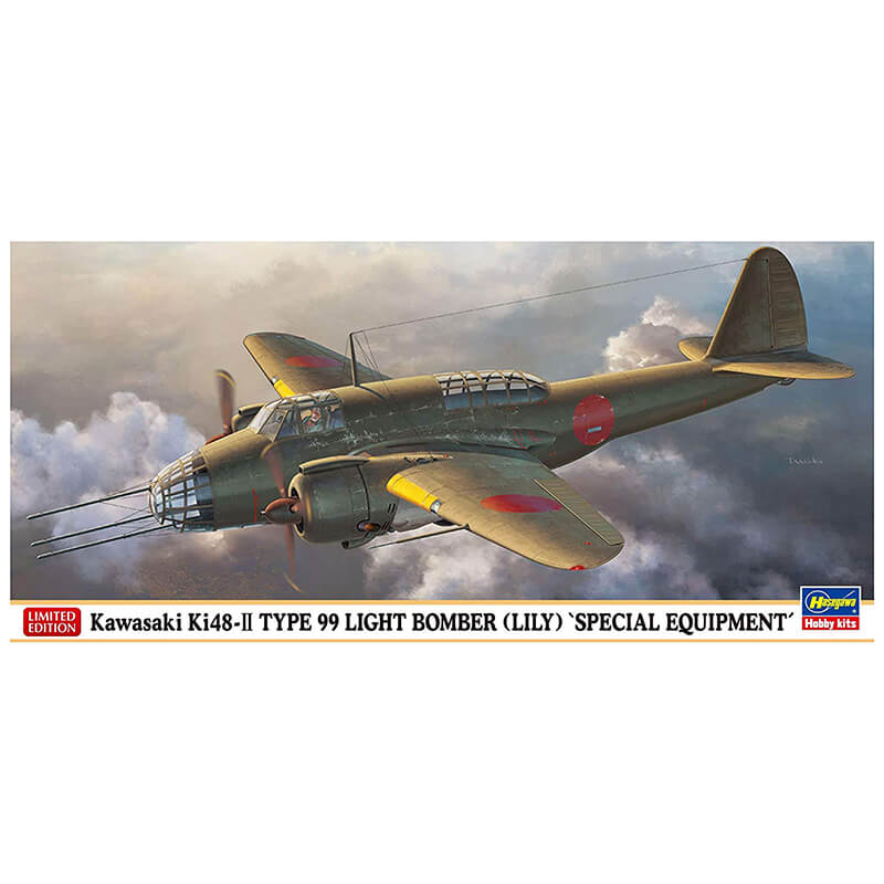 Hasegawa 1/72 Kawasaki Ki48-II Type 99 Light Bomber (Lily) 'Special Equipment' Kit
