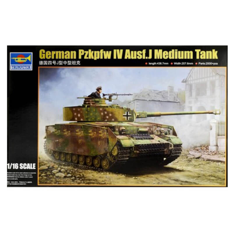 Trumpeter 1/16 German Pzkpfw IV Ausf.J Medium Tank Kit
