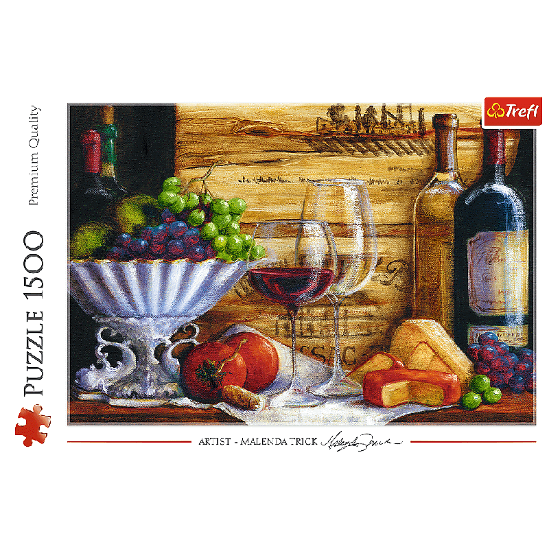 In the Vineyard By Malenda Trick 1500pc Puzzle