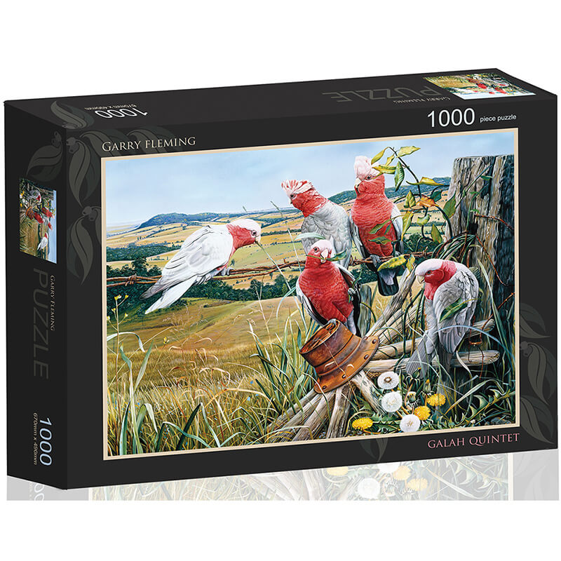 Galah Quintet By Garry Fleming 1000pc Puzzle