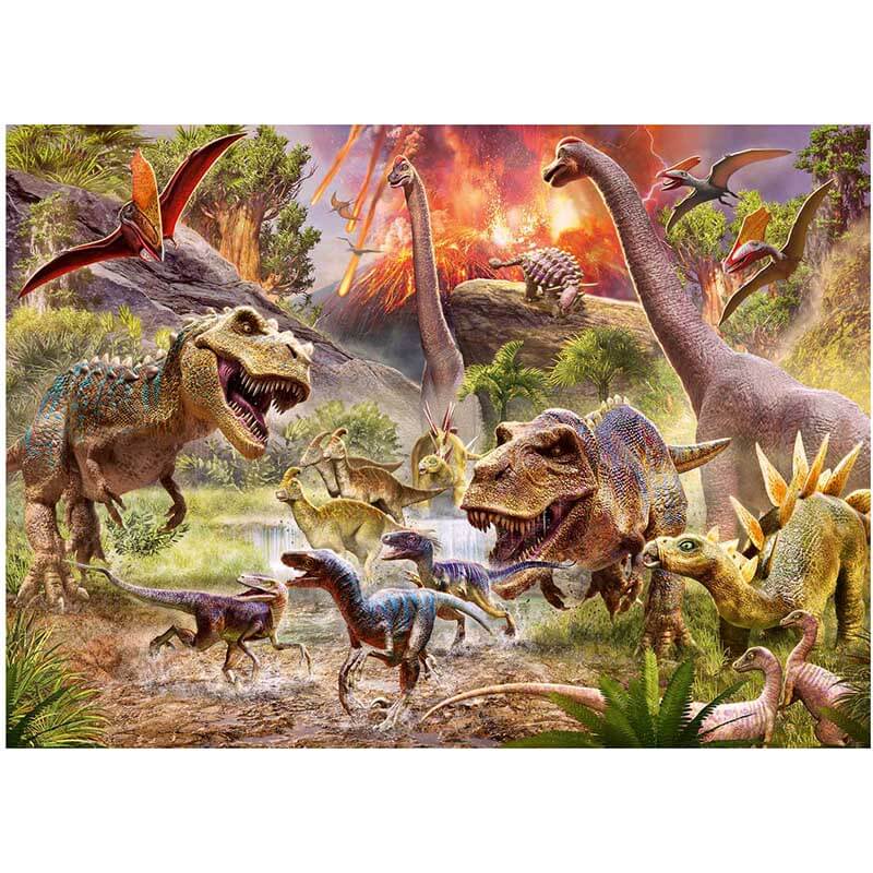 Dinosaur Dash 60pcs Puzzle